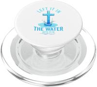 Lo dejó en el Agua Jesús Bautismo Mujeres Bautizadas Hombres Niño PopSockets PopGrip para MagSafe