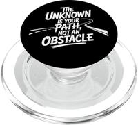 Lo Desconocido es tu Camino, no un obstáculo PopSockets PopGrip para MagSafe