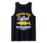 Lo Esencial para la Pesca del Lucio Northern Pike Fishing Pike Fisher Camiseta sin Mangas