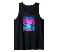 Lo-Fi Dreams Vaporwave 80s Aesthetic Synthwave Sunset Camiseta sin Mangas