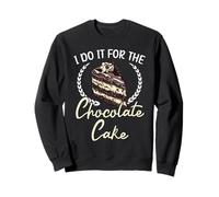 Lo hago para el propietario de la panadería de pasteles de pastel de chocolate Sudadera