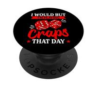 Lo haría, Pero Estoy Jugando Dados Ese día Jugando PopSockets PopGrip Adhesivo