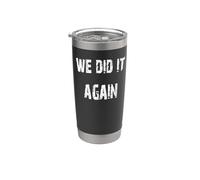 Lo hicimos de nuevo Vaso térmico de acero inoxidable de doble pared
