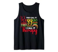 Lo Llamas Reggae Yo lo llamo Terapia Rastafari Reggae Música Camiseta sin Mangas
