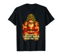 Lo más Probable es Que el Papá Noel más Genial Debajo del árbol Navidad Divertida Camiseta