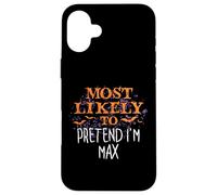 Lo más probable es que Hocus Halloween fingir que soy Max Carcasa para iPhone 16 Plus
