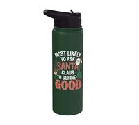 Lo más probable es que le pida a Santa que defina el bien Stainless Steel Insulated Water Bottle