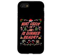 Lo más Probable es Que pregunte es el diseño navideño Listo para la Cena Carcasa para iPhone SE (2020) / 7/8