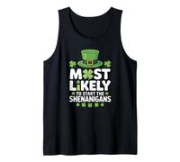 Lo más Probable es Que Sea el Día de San Patricio Camiseta sin Mangas