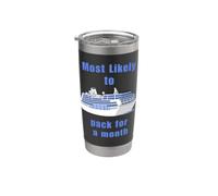 Lo más probable es un regalo de crucero de viaje de un mes Vaso térmico de acero inoxidable de doble pared
