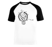 Lo Mejor del Logotipo De Opeth Unisex Camiseta De Béisbol Mangas Cortas Hombre Mujer Blanca Negra