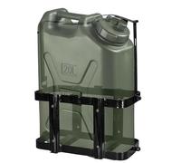 Lo mejor para el titular del tanque de almacenamiento de agua para la jarra de de 5 galones en el automóvil | Soporte de contenedor de agua con cerradura, estante robusto para actividades al aire