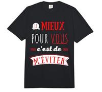 Lo Mejor para ti es evitarme Humor Provocación Comfort Colors Adult Heavyweight T-Shirt