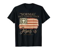 Lo Normal no es Volver Jesús es Apocalipsis 1:4 Christian Camiseta