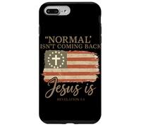 Lo Normal no es Volver Jesús es Apocalipsis 1:4 Christian Carcasa para iPhone 7 Plus/8 Plus