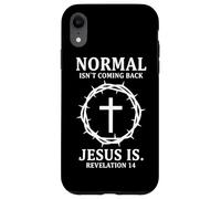 Lo Normal no es Volver Jesús es Apocalipsis 14 Christian Carcasa para iPhone XR