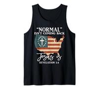 Lo Normal no es Volver Jesús es Biblia Cristiana Camiseta sin Mangas