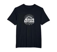 Lo Normal no es Volver Jesús es - Christian Faith Camiseta, Hombre Tallas Grandes, Negro, 4X Alto