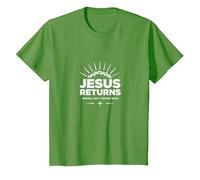 Lo Normal no es Volver Jesús es - Christian Faith Camiseta, Niños, Hierba, 10 años