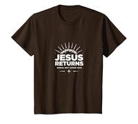 Lo Normal no es Volver Jesús es - Christian Faith Camiseta, Niños, Marrón, 2 años