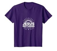Lo Normal no es Volver Jesús es - Christian Faith Camiseta, Niños, Morado, 2 años