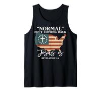 Lo Normal no es Volver Jesús es fe Cristiana Camiseta sin Mangas