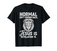 Lo Normal no va a regresar Jesús es Apocalipsis 14 León Camiseta