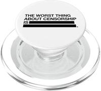 Lo Peor de la censura es PopSockets PopGrip para MagSafe