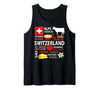 Lo Que Amo de Suiza Camiseta sin Mangas