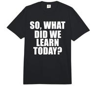 Lo Que aprendimos Hoy Comfort Colors Adult Heavyweight T-Shirt