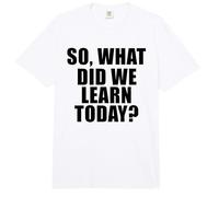 Lo Que aprendimos Hoy Comfort Colors Adult Heavyweight T-Shirt