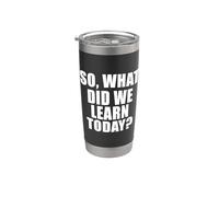 Lo que aprendimos hoy Vaso térmico de acero inoxidable de doble pared