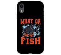Lo que Da Fish Acuarista Pescadería Pescado Amante Piraña Carcasa para iPhone XR