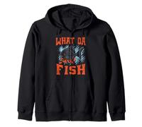 Lo que Da Fish Acuarista Pescadería Pescado Amante Piraña Sudadera con Capucha