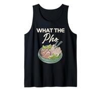 Lo Que el Amante de la Comida de Sopa de Fideos vietnamitas Divertidos Pho Camiseta sin Mangas