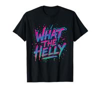 Lo Que el Arte Urbano Helly Graffiti Camiseta