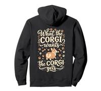 Lo Que el Corgi Quiere Que el Corgi obtenga Sudadera con Capucha