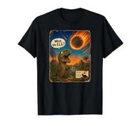 Lo Que el E.L.E.? Evento de Nivel de extinción Dinosaurio Divertido Camiseta gráfica económica, Hombre, Negro, L
