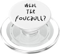 Lo Que el filósofo Divertido de Foucault Filosofía Retro PopSockets PopGrip para MagSafe