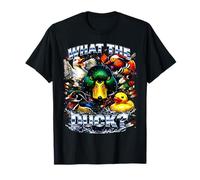 Lo Que el Pato Juego de Palabras Estilo Bootleg Patos Meme Papá Broma Camiseta