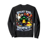 Lo Que el Pato Juego de Palabras Estilo Bootleg Patos Meme Papá Broma Sudadera