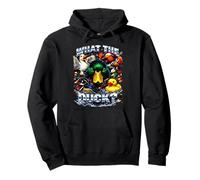 Lo Que el Pato Juego de Palabras Estilo Bootleg Patos Meme Papá Broma Sudadera con Capucha