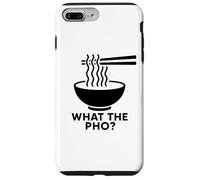 Lo Que el Pho Vietnam Comida vietnamita Asiático Ramen Sopa de Fideos Carcasa para iPhone 7 Plus/8 Plus