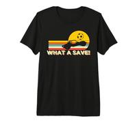 Lo Que es una Liga de Coches de fútbol de Rocket Retro Camiseta Premium