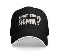 Lo Que la Gorra de béisbol Sigma Sun Summer Hombres Mujeres Print Trucker Hat Gorras de béisbol Hippie clásicas