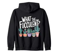 Lo que las plantas de jardinería divertidas y fucculentas Sudadera con Capucha