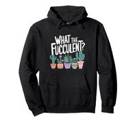 Lo que las plantas de jardinería divertidas y fucculentas Sudadera con Capucha
