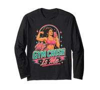 Lo Que me Gusta en el Gimnasio es Levantar Confident Flex Manga Larga