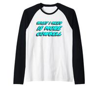 Lo Que Necesito es más Cencerro | Sábado 2000's Retro Camiseta Manga Raglan