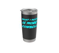 Lo que necesito es más cencerro | Sábado 2000's retro Vaso térmico de acero inoxidable de doble pared